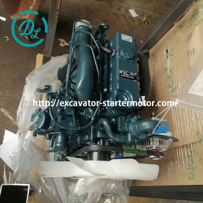 Eexcavaبدء Kubota D1703-EDM محرك الديزل 18.2KW 2400rpm U35 0