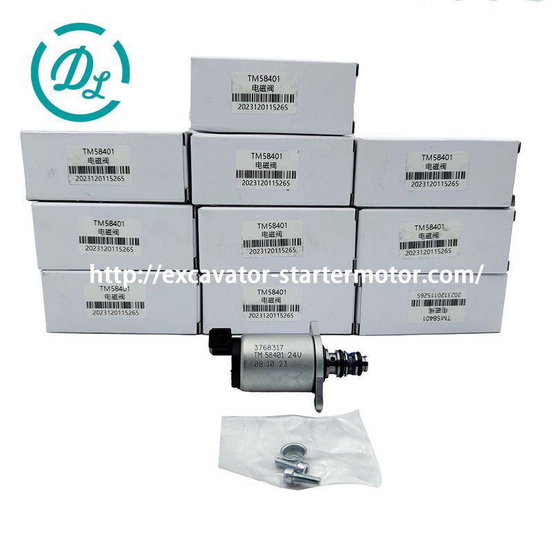 Eexcavaبدء الحفار صمام الكهربائية 3768317 TM58401 24 فولت باركر 0