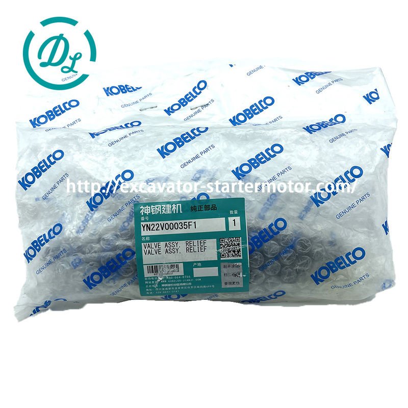 صمام الملف اللولبي للحفارة EexcavaStart Kobelco SK200-10 YN22V00035F1 24V 0