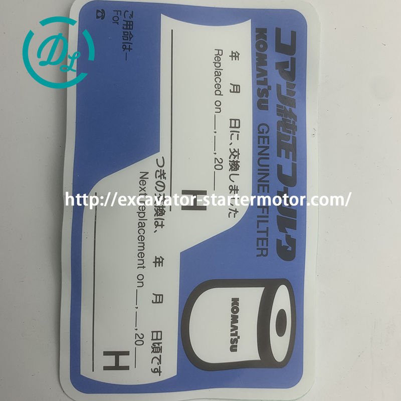 مرشح وقود كوماتسو PC400-7 600-319-3841 قطع غيار حفارات OEM 6