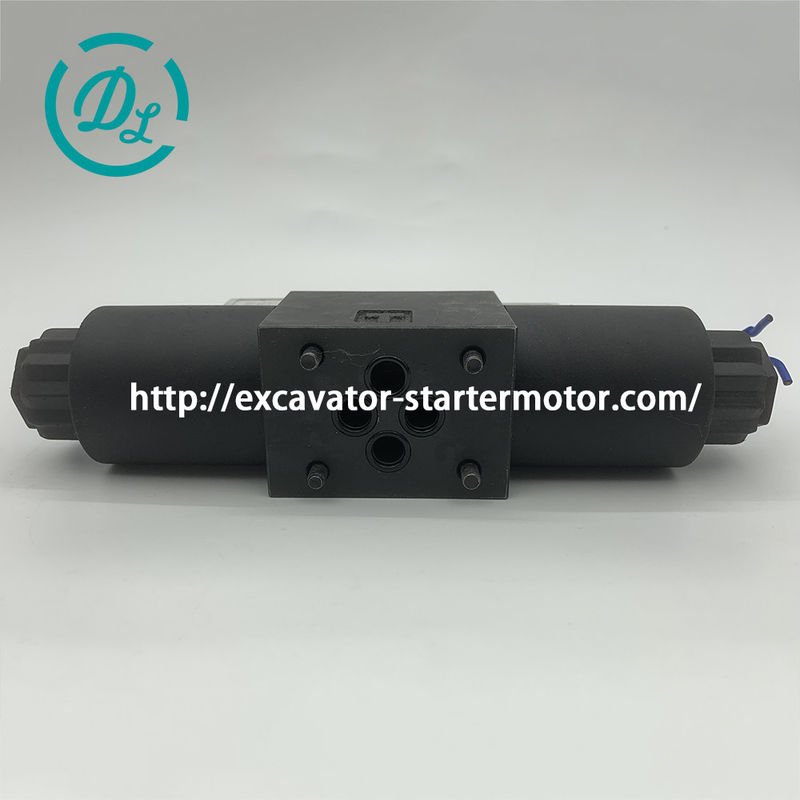 مجموعة صمام الملف اللولبي الهيدروليكي DSG-02-3C6-DL DC24V للحفارات 0