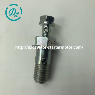 شراء EexcavaStart ISUZU 4HK1 أنبوب عودة النفط المحرك المسامير OEM 1-09675037-1 التصنيع عبر الإنترنت