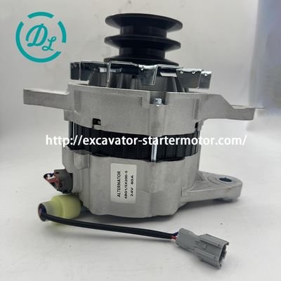 شراء مولد التيار المتردد للحفارات EexcavaStart 24V 50A OEM 1-81200603-7 6UZ1 متوافق التصنيع عبر الإنترنت