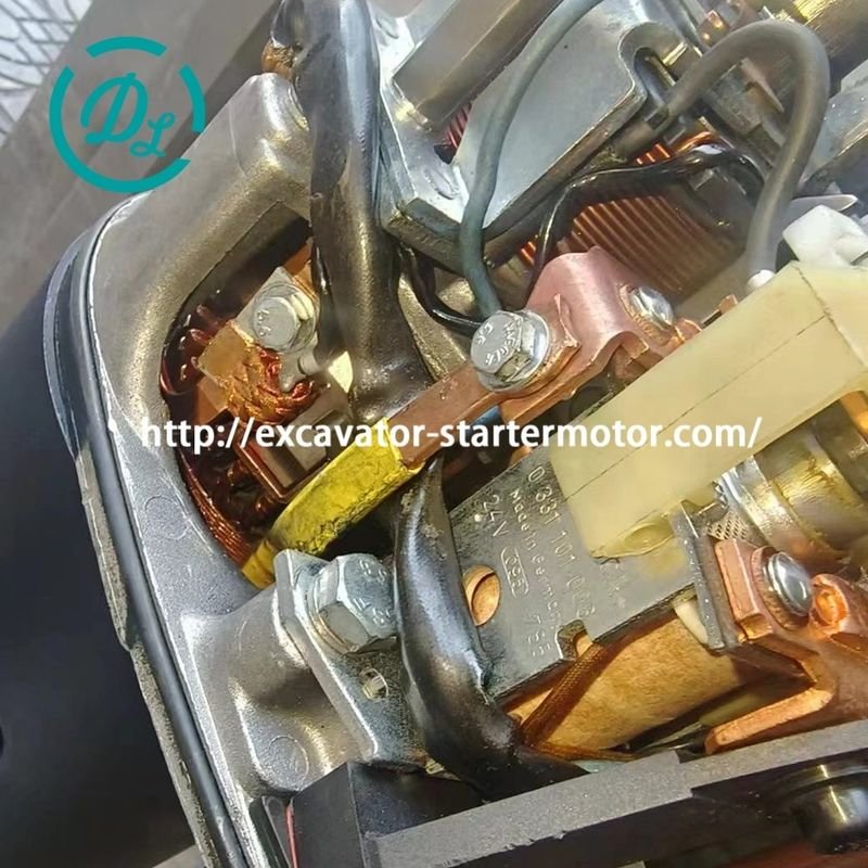 খননকারী শুরু Bosch স্টার্টার মোটর 0001417055 Liebherr D904T খননকারীর জন্য 0