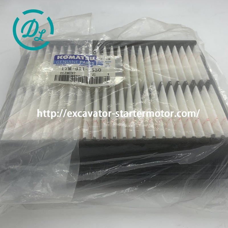 খননকারী শুরু কোমাৎসু ১৭এম-৯১১-৩৫৩০ এয়ার ফিল্টার PC200-7 PC200-8 খননকারীর জন্য 0