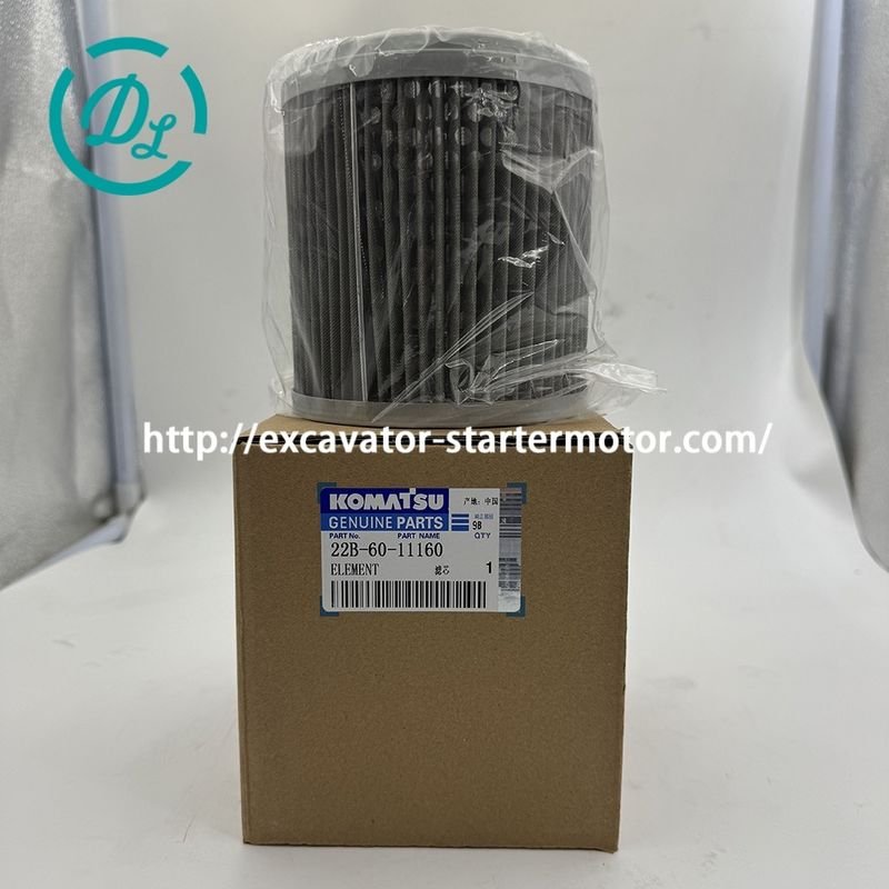 ইএক্সকাভা স্টার্ট কোমাতসু পিসি400-7 খননকারী হাইড্রোলিক তেল ফিল্টার 22বি-60-11160 1