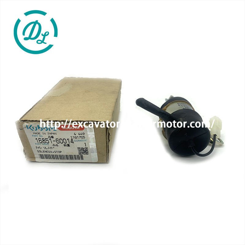 EexcavaStart Kubota 12VDC Fuel Off Soleno&iuml;de voor D722 Z482 motoren 0