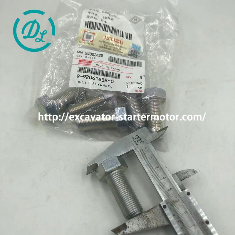 EexcavaStart ISUZU 6BG1 vliegwiel schroef OEM 9-92061638-0 Motor onderdeel 0