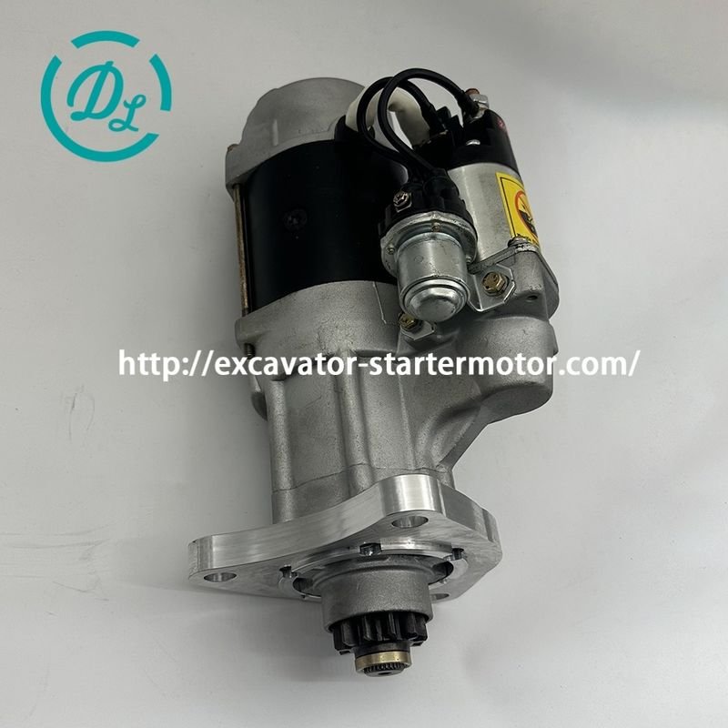 EexcavaStart Yanmar 6LAAE Graafmachine Startmotor 24V 11T OEM 148616-77012 1