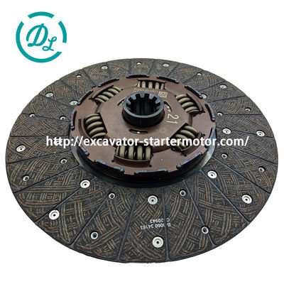 Goede prijs EexcavaStart HOWO Truck Clutch Disc WG9525160004 OEM Onderdeel online