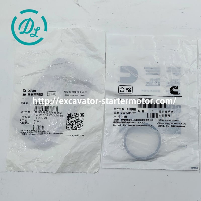 D&eacute;marreur d'excavatrice Cummins M11 Refroidisseur d'huile moteur OEM 3097269 4975879 24V 0