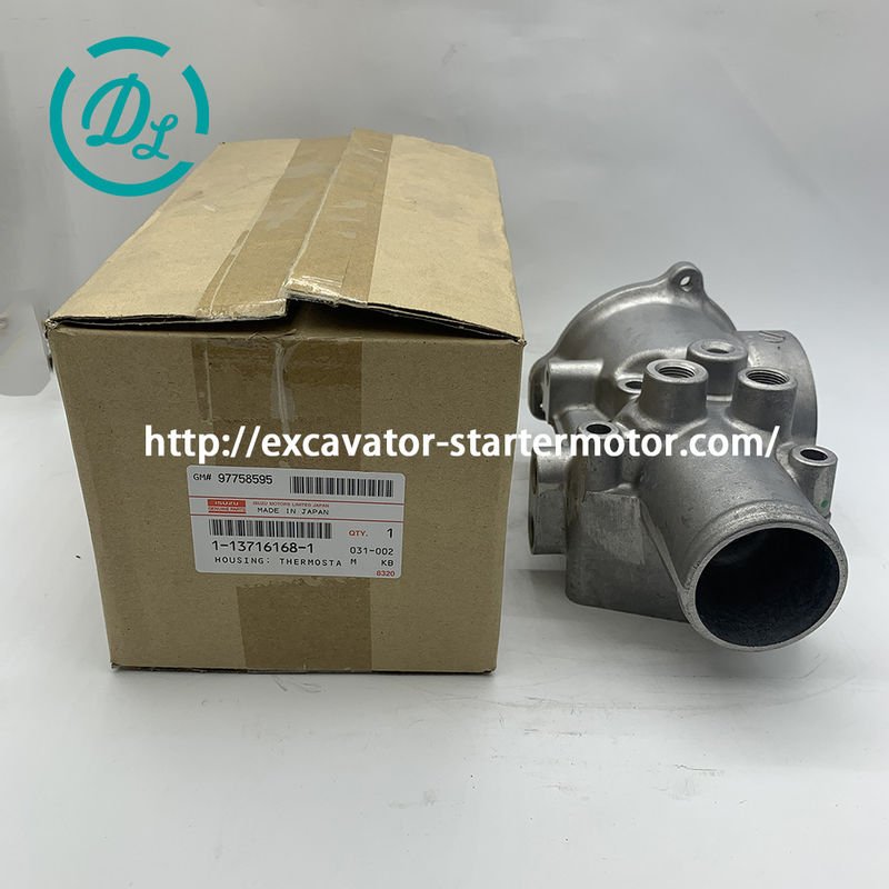 EexcavaStart ISUZU 6SD1 Chambre de thermostat OEM 1-13716168-1 Partie du moteur 1