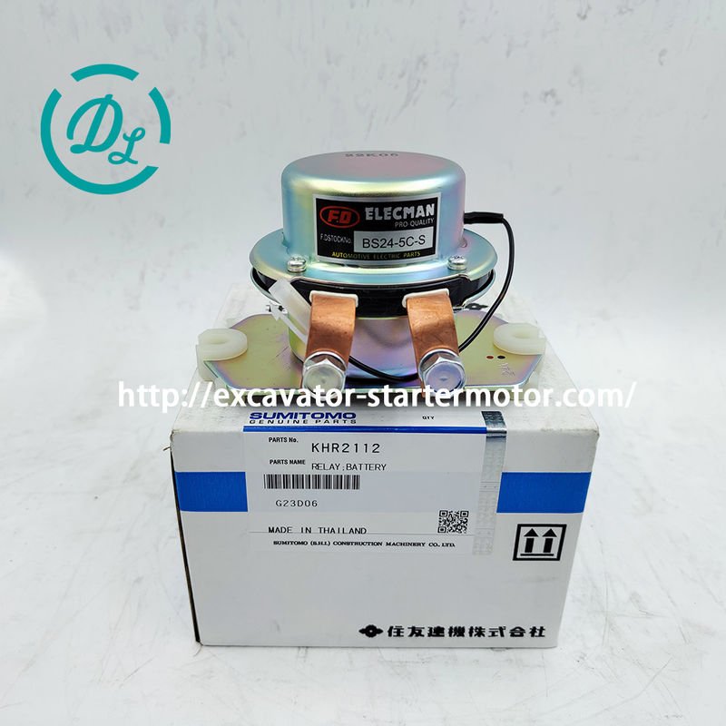 EexcavaStart Sumitomo KHR2112 Relais principal de batterie BS24-5C-S 24VDC 0