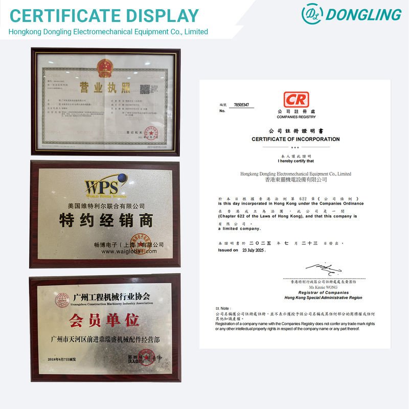 Guangzhou Dongling electromechanical Equipment Co., LTD Contr&ocirc;le de qualit&eacute; 3