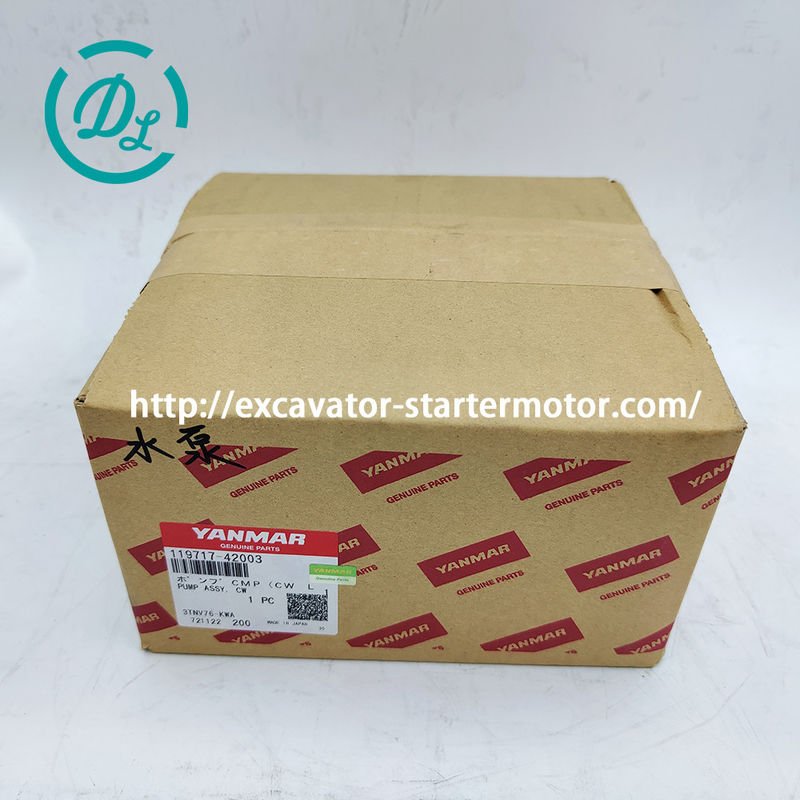 EexcavaStart Yanmar 3TNV76 Baggerwasserpumpe OEM 119717-42003 0