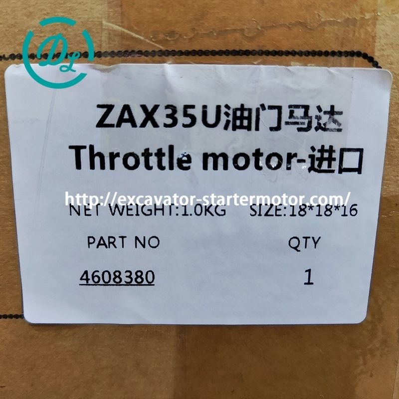 EexcavaStart 4608380 ZX30U-2 ZX35U-3 के लिए खुदाई करने वाला थ्रॉटल मोटर एक्ट्यूएटर 0