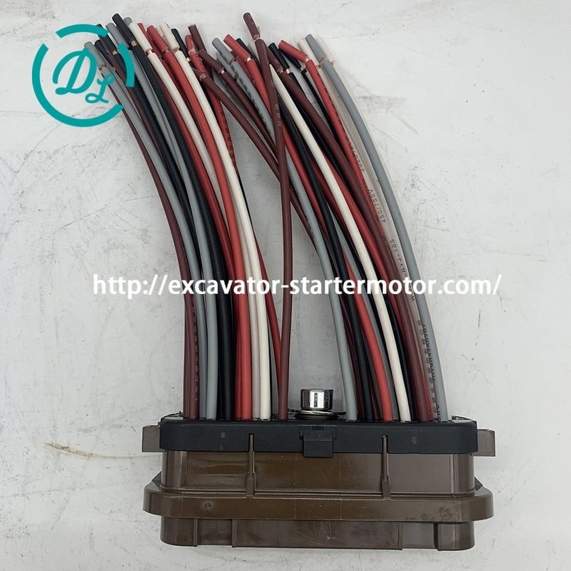 EexcavaStart 153-2630 163-6637 E320D खुदाई के लिए ECM नियंत्रक प्लग 4