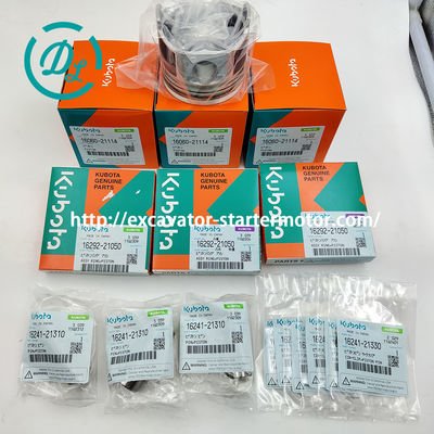 ईएक्सकेवास्टार्ट उत्खनन इंजन पार्ट्स सर्क्लिप पिन पिस्टन 16241-21330 डी1105 वी1305