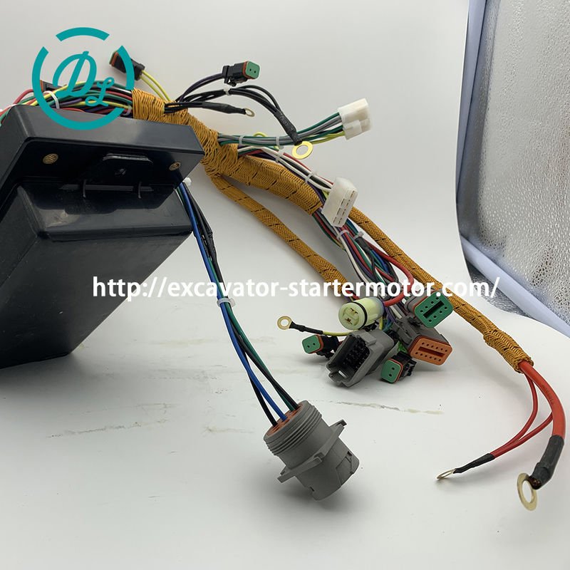 EexcavaStart 24V Fuse Box Wire Harness untuk CAT E313C Excavator OEM 267-7657 1