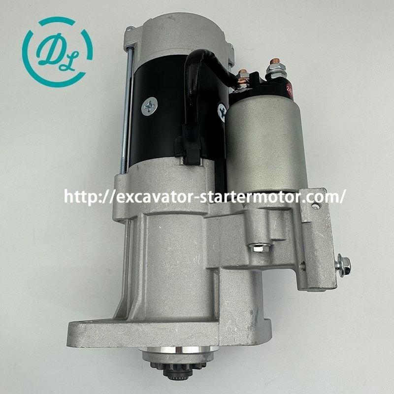 EexcavaStart 36100-45700 Excavator Starter Motor 24V 5KW untuk mesin D4DA 0