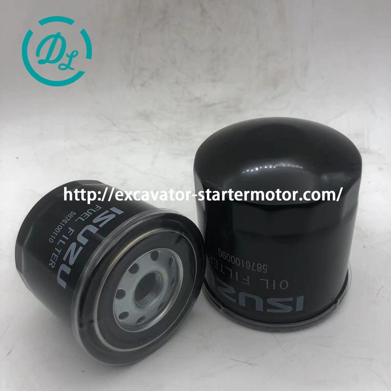 EexcavaStart ISUZU 4JG1 Filter Bahan Bakar Oli OEM 5876100090 5876100110 0