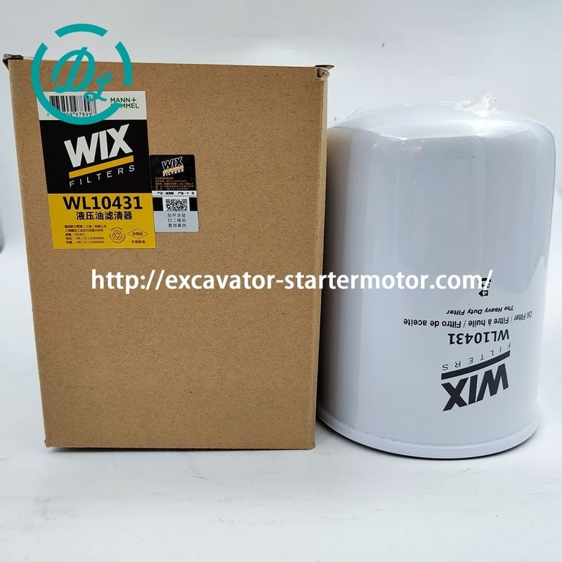 EexcavaStart Wix WL10431 Filter Minyak Hidraulik untuk Excavator 0