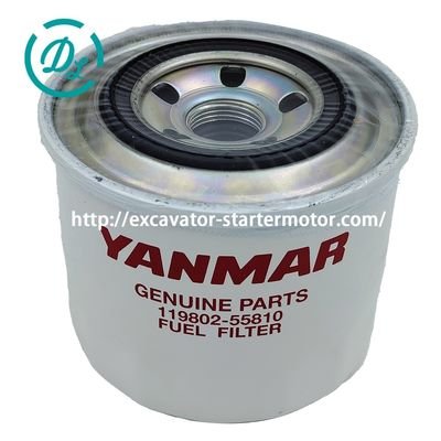 Buon prezzo Yanmar 119802-55810 Filtro del carburante per motore 4TNV94 in linea