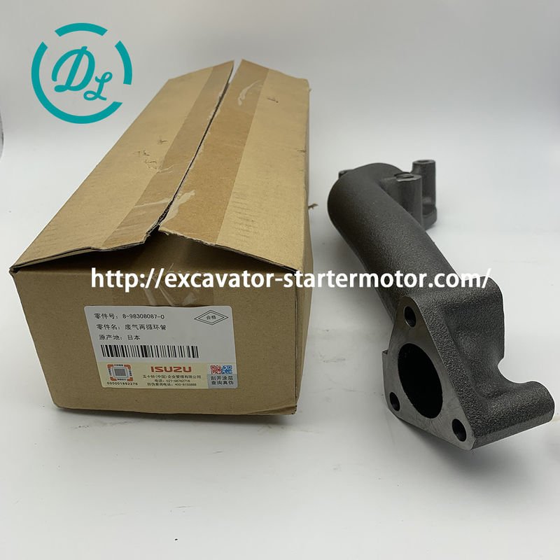 EexcavaStart ISUZU 6HK1 EGR パイプ 8-98308087-0 掘削機エンジン部品 0