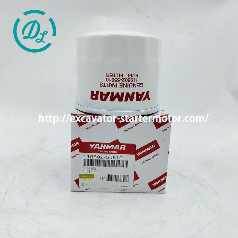 Eexcavaスタート Yanmar 4TNV88 燃料フィルター OEM 119802-55810 119802-55801 6