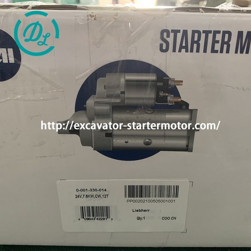 EexcavaStart リープヘル油圧ショベルスターターモーター 24V 7.5KW OEM 0001330014 0