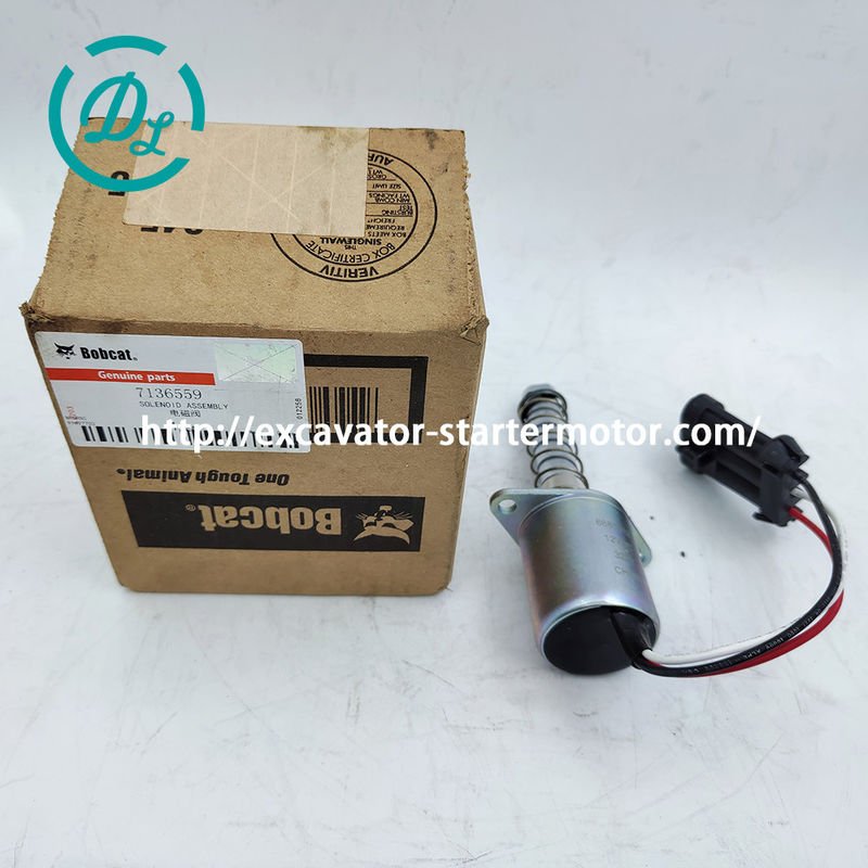엑스카바 시작 24V 발굴기 견인 잠금 소레노이드 OEM 7136559 6681512 1