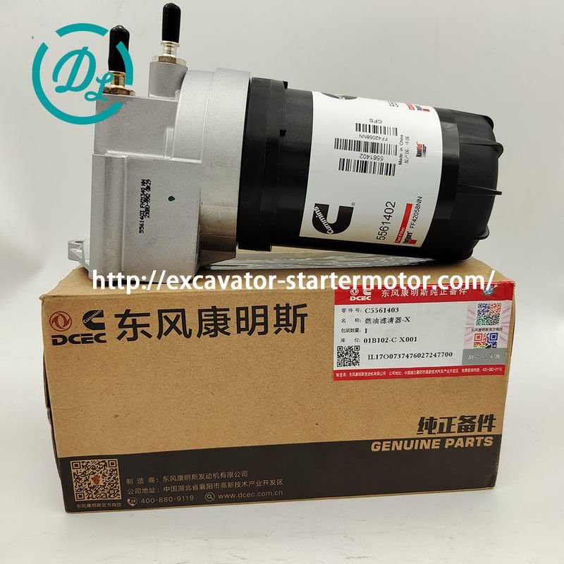 EexcavaStart Cummins D4.0 굴착기 연료 필터 엘리먼트 OEM 5561403 5561402 FF42058NN 1