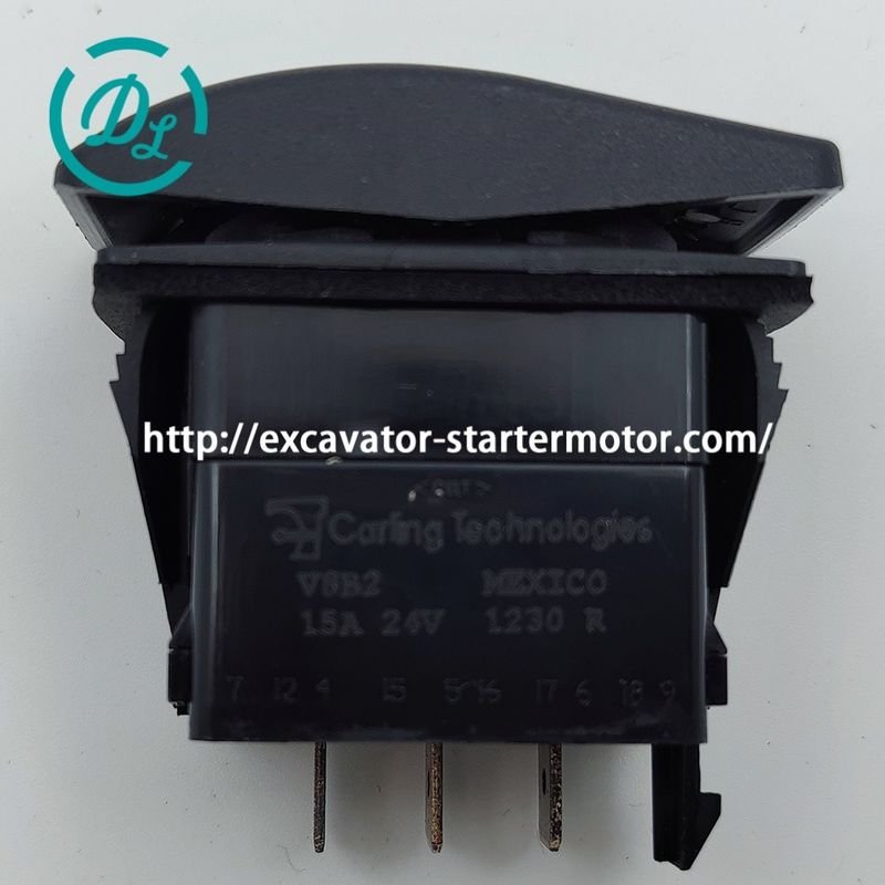 EexcavaStart سوميتومو SH225X-3B Excavator Toggle Switch KHR14070 24V 0