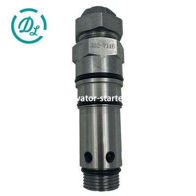 قیمت خوب EexcavaStart CAT 320D حفاری گروه شیر ایمنی هیدرولیک 352-7116 24V آنلاین