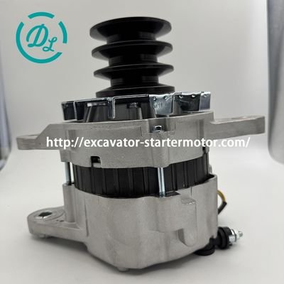 خرید آلترناتور بیل مکانیکی 6BG1 EexcavaStart 24V 50A OEM 1-81200603-1 تولید آنلاین