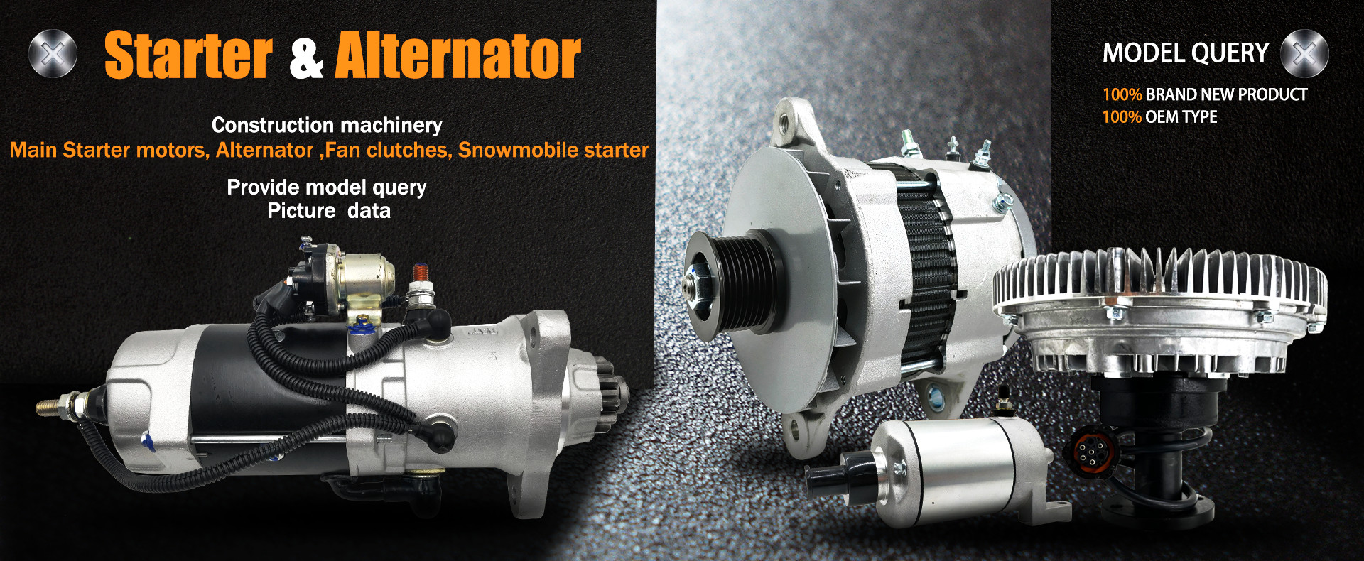 quality Excavator Starter Motor factory