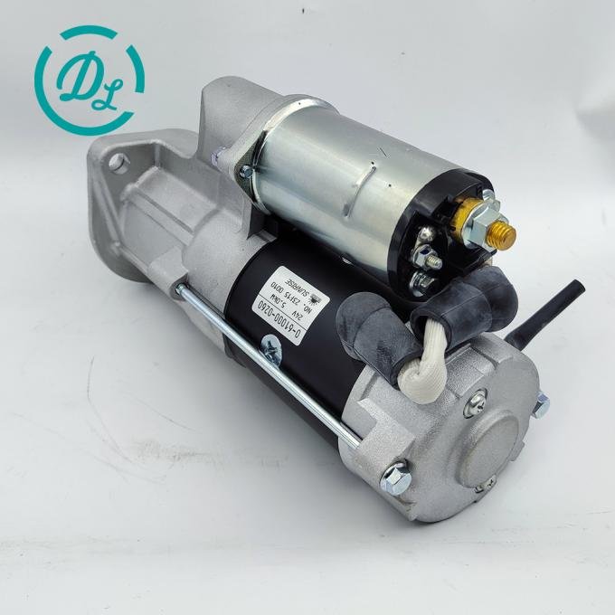 EexcavaStart ISUZU 4HF1 Excavator Starter Motor 24V 4KW CR Rotation 0