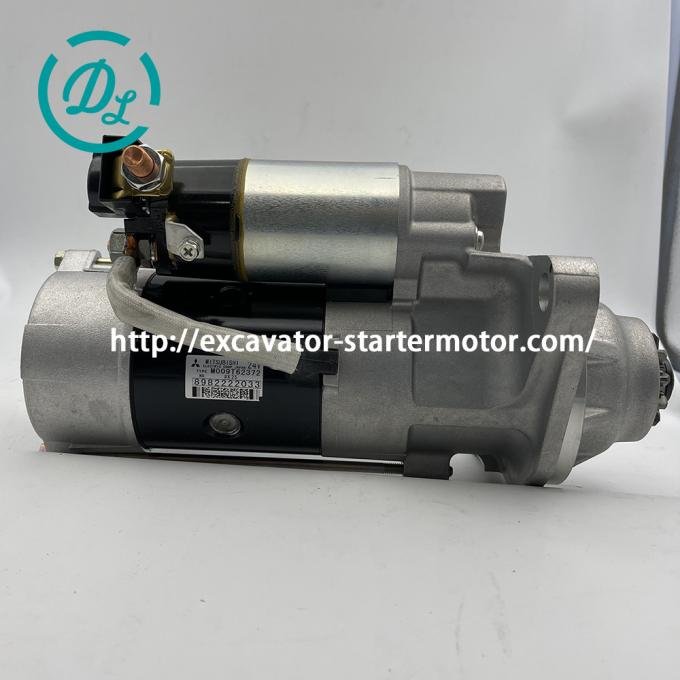 EexcavaStart 24V 5.5KW Excavator Starter Motor 19549N for ISUZU 6UZ1 0