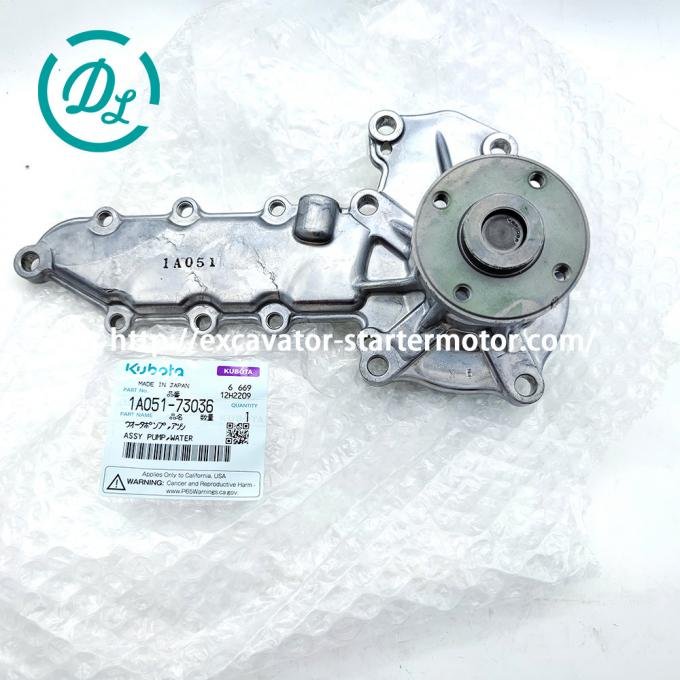 EexcavaStart Kubota KX161-3 Water Pump 1A051-73036 1A051-73035 Excavator Engine Part 0