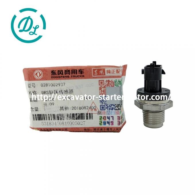 EexcavaStart DONGFENG Fuel Pressure Sensor 0281002937 20792328 for Bosch 6D107 Engine 0