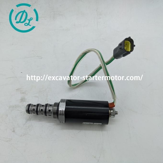 EexcavaStart 40C07-203A Hydraulic Pump Solenoid Valve 24V for Kobelco SK200-6 0