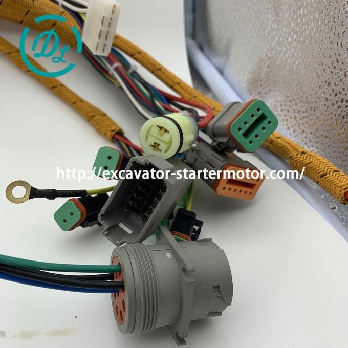 EexcavaStart 24V Fuse Box Wire Harness for CAT E313C Excavator OEM 267-7657 0