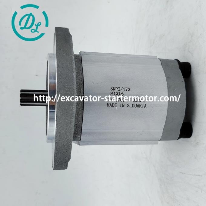 EexcavaStart Excavator Hydraulic Gear Pump SNP2-17S SC06 24V Rexroth 0