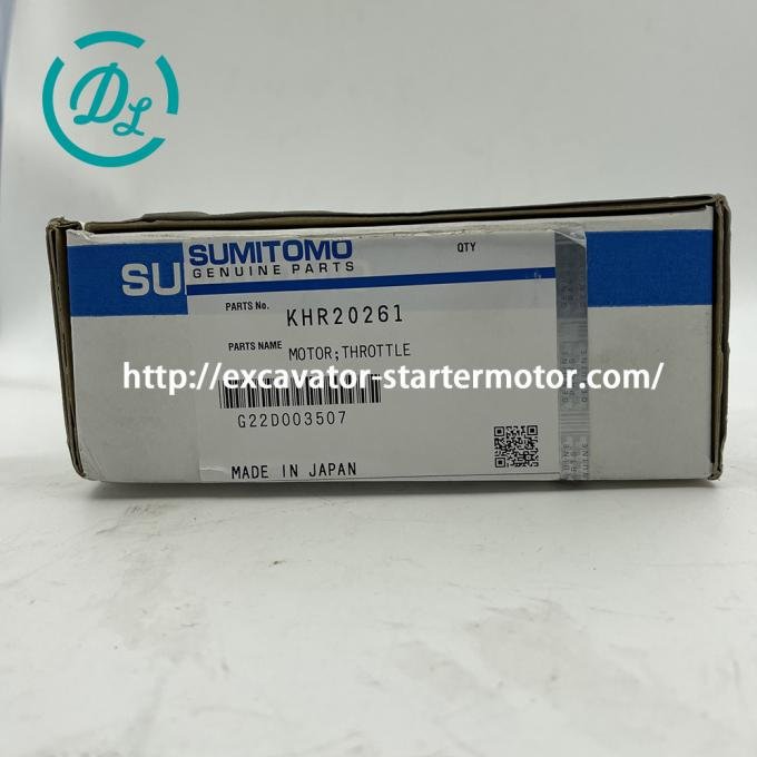 EexcavaStart Sumitomo Excavator Throttle Motor KHR20261 KHR20260 12/24VDC 0