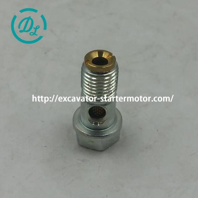 EexcavaStart ISUZU 6BG1 Engine Eye Feed Bolt OEM 1-09675063-0 2