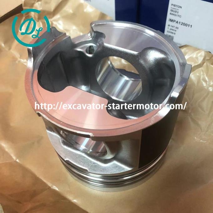 EexcavaStart ISUZU 6WG1 Engine Piston Kit & Ring Set OEM 1-12112964-2 0