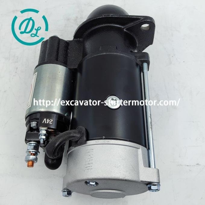 EexcavaStart Excavator Starter Motor QDJ2511B 24V DC for 4102 4D35 4105 Engines 0