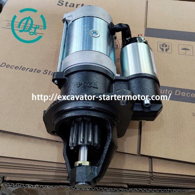 EexcavaStart Yuchai 4108 Engine Excavator Starter Motor 24V QDJ254 QDJ2692 0
