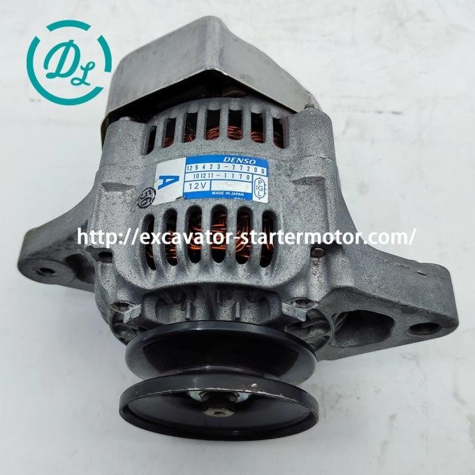 EexcavaStart DENSO Excavator Alternator 12V 40A OEM 129423-77200 101211-1170 4