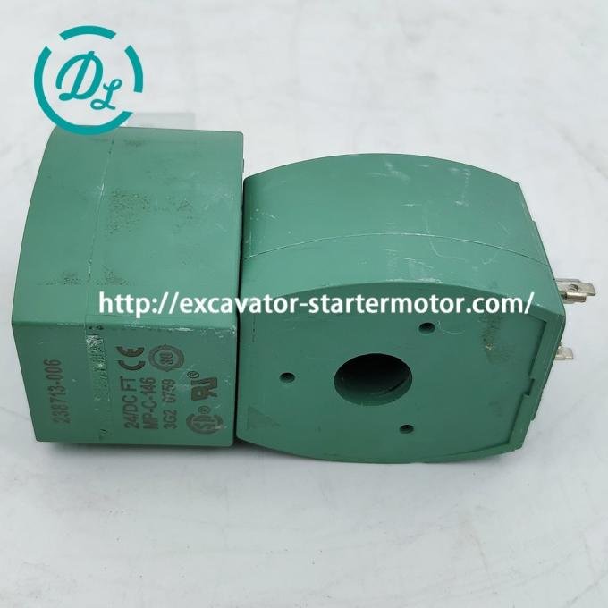 EexcavaStart ASCO 238713-006 24V Solenoid Coil for Excavator 2